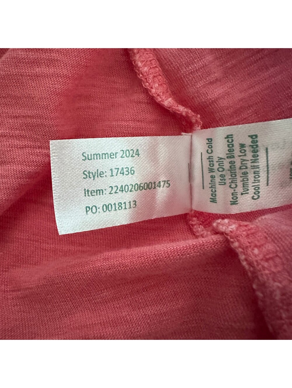 Marine Layer Womens Juliet Slub Maxi Dress Sleeveless Hibiscus Pink Size XL - Picture 8 of 9